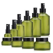 Download Luxury Round Cosmetic Container Frosted Green Glass Bottle 15ml 30ml 50ml 100ml 120ml With Pump Cosmetic Packaging Jars 30g Buy Glass Cosmetic Packaging Sets Glass Packaging For Cosmetic Glass Cosmetic Packaging Sets Luxury