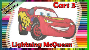 Cars 3 Lightning Mcqueen Drawing Full Hd From Car 3 Movie Disney Color Lightning Mcqueen Drawing Cars 3 Lightning Mcqueen Disney Coloring Pages