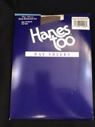 Details About Hanes Too Day Sheers Lycra Pantyhose Plus Size Hosiery