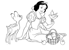 Snow white coloring book coloring book for kids and adults. Snow White Coloring Pages 100 Pictures Free Printable