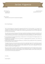 Geotechnical Engineer Cover Letter Sample Kickresume