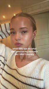 Slickback Hair Routine