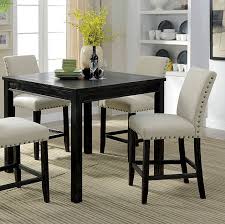 Chair, bar or counter height? Kristie Complete 5 Piece Counter Height Dining Table Set