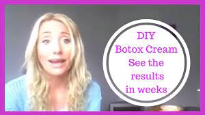 Diy Botox Cream Create Your Own Effective Botox Cream With Scientifi Botox Cream Diy Botox Botox