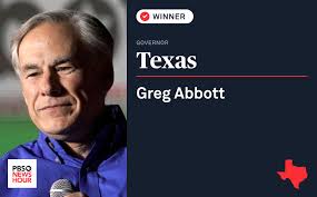NEW: Gov. Greg Abbott, who has fueled doubts about the 2020 election and is  endorsed by Trump, wins reelection as Texas' chief executive, The  Associated Press reports. https://to.pbs.org/3DOexYp
