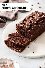 Chocolate Bread Recipe Chocolate Bread Chocolate Loaf Cake Chocolate Breakfast