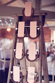 Step Ladder And Horseshoe Table Plan From Wedding At Sopley