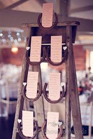 step ladder and horseshoe table plan from wedding at sopley