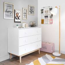 White Girl S Bedroom Storage Furniture Maisons Du Monde Armarios Coloridos Moveis Comoda Branca