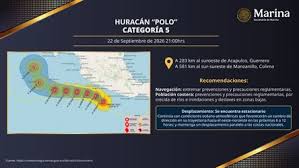 Ejército y Guardia Nacional despliegan mil 700 efectivos en Michoacán ante huracán 'Polo'