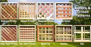 borg fence decks uses a very thick heavy duty lattice framed in with one by one redwood giving lattice la lattice privacy screen lattice deck fence toppers