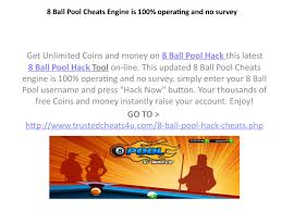 1) click on the download link ; 8 Ball Pool Cheats Engine Is 100 By Onlinevideogames Issuu