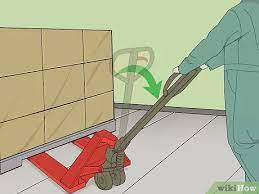 Identify the controls and lower prongs. 3 Ways To Operate A Manual Pallet Jack Wikihow