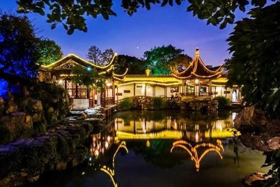 蘇州網師園夜景