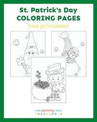 Patrick's day coloring pages ( dibujos del dia de san patricio para colorear ) coloring pages are fun for children of all ages and are a great educational tool that helps children develop fine motor skills, creativity and color recognition! St Patrick S Day Coloring Pages Kids Activity Zone