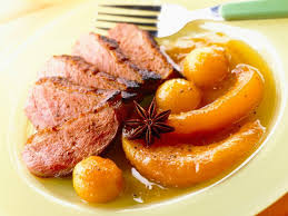 Melon Caramelise Et Magret De Canard Recettes Recette Magret De Canard Recette Canard Recette