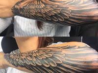 Angel wing tattoos for men are some of the most popular tattoos today. 8 Best Forearm Wing Tattoo Ideas Wing Tattoo Tattoos For Guys Arm Tattoo