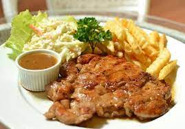 Brown sos kiub pati lembu 2 biji 2 cawan air 1 sudu besar sos tiram 1 sudu besar kicap manis 1 sudu besar lada hitam. Resepi Chicken Chop Makan Sehingga Menjilat Jari Saji My