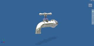 Jual kran air cabang desain mewah great quality jakarta selatan. Kran Air 3d Cad Model Library Grabcad