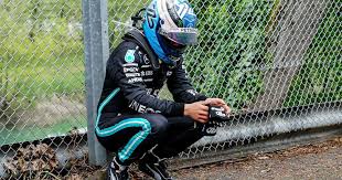 It's designed by his girlfriend tiffany cromwell Valtteri Bottas Responds To Russell I Lost My Foil Hat Planetf1