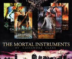 Mortal instruments tv series casts katherine mcnamara as clary fray. The Mortal Instruments The Complete Collection City Of Bones City Of Ashes City Of Glass City Of Fallen Angels City Of Lost Souls City Of Heavenly Fire By Cassandra Clare