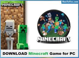 Download Minecraft Game Free For Windows Pc Xp 7 8 10 Howtofixx