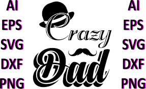 Crazy Dad Graphic by Abdullah creative svg · Creative Fabrica