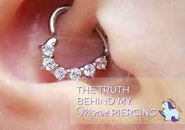 2 Years After Daith Piercing Migraine Piercing Ear Piercing For Migraines Headache Relief