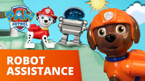 The paw patrol must work quickly to fix the tracks and remove a train car at the train station before the next train comes in. Robot Hond Paw Patrol Novocom Top