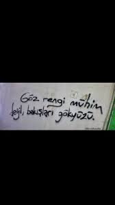 Goz Rengi Muhim Degil Bakislari Gokyuzu Bff Sozleri Ilahm Veren Alintilar Goz Rengi
