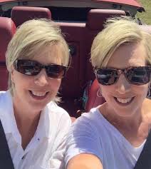 Sharing a picture of me and my twin sister Shelley… this is from a bit ago. 