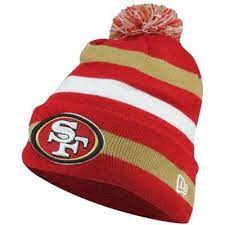 New Era San Francisco 49ers Sport Cuffed Knit Hat Scarlet Gold White 22 95 San Francisco 49ers 49ers Sf 49ers