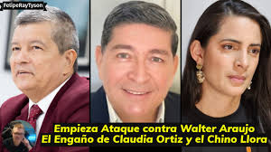 Empiezan el ataque con Walter Araujo, El engaño de Claudia Ortiz y el Chino  Flores empieza a llorar