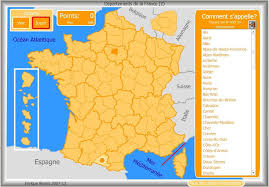Carte region de france et departement cartesfrance fr le departement constitue le d coupage administratif de second niveau de la carte de france ce d coupage en departements se situe entre la r gion et l arrondissement chaque departement appartient une seule et unique r gion rechercher. Revise La Geographie De France Par Le Jeu Chroniques Cartographiques