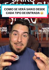 Cómo se ve el concierto de Saiko desde diferentes lugares