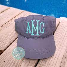 Monogrammed Baseball Caps Unisex Personalized Caps Etsy Monogram Baseball Cap Baseball Monogram Monogram