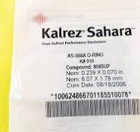 Kalrez Sahara AS-568A O-RING K＃010 8085UP 3700-04780 (2入裝)