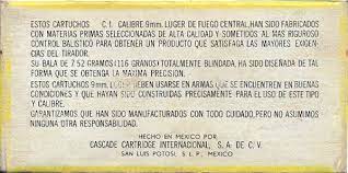 We extract the trade partners from cascade cartridge international de s.a.de c.v.'s 6 transctions.you can screen companies by transactions, trade date, and trading area. Cascade Internacional Ci 9mm Ammo General Ammunition Discussion International Ammunition Association Web Forum