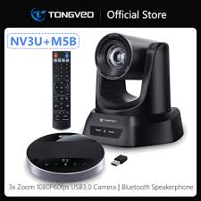 TONGVEO-نظام كاميرا غرفة الاجتماعات ، 3X ، 1080P ، 60FPS ، USB 3.0 ، 3X  زووم بصري ، كاميرا PTZ ، سماعة بلوتوث لاسلكية - AliExpress