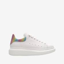 Alexander Mcqueen Oversized Sneakers Rainbow Casual Shoes 0400012018838 White Cheap Alexander Mcqueen Sneakers Cheap Alexander Mcqueen Shoes Cheap Alexander Mcqueen