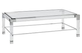 Get the best deal for clear acrylic cocktail table tables from the largest online selection at ebay.com. Lillian August Monti Cocktail Table Clear Acrylic Silver One Kings Lane