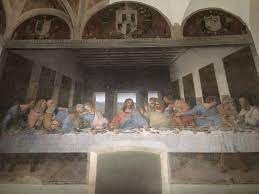 Da vinci avrebbe dovuto dipingere anche qualche frutto. L Ultima Cena Di Leonardo Da Vinci Presso Santa Maria Delle Grazie Milano Christian Art Last Supper Painting