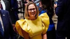 Kyrsten Sinema's Bold State of the Union Dress Was the Talk of Twitter