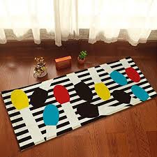 Black And White Striped Doormat Rug Best Kictchen Rugs Yazi Black White Stripes Doormat Kitchen Rugs For Hardwood Floors17x45 Inch Check Out The Image By Visiting Kitchen Rug Rugs Floor Rugs