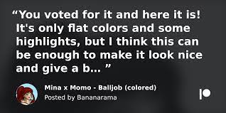 Mina x Momo - Balljob (colored) | Patreon