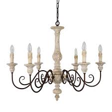 Livingliving room family room sunroom. 6 Light French Country Weathered Wood Chandelier Shabby Chic Wooden Chandelier For Living Room Dining Room Fc4008 The Home Depot