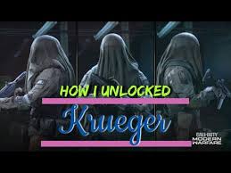 How to unlock all operators in call of duty: Unlock The Operators In Modern Warfare How To Unlock Operator Krueger Execute 25 Finishing Moves Youtube