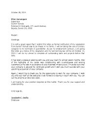 Doc Sample Resignation Letter Mark Jhon Oxillo Academia Edu