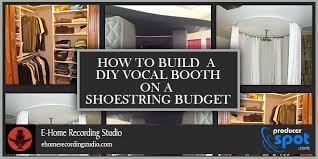Customers can easily make this booth affording few expenses within a short time. How To Build A Diy Vocal Booth 4 Quick Easy Methods