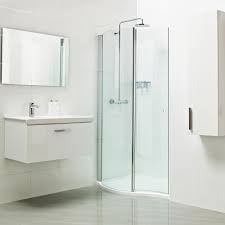 As a walk in shower is just two screens and a shower tray, you have lots of opportunities to be creative. Roman Lumin8 Wave Walk In Shower Enclosure Victorian Plumbing Co Uk